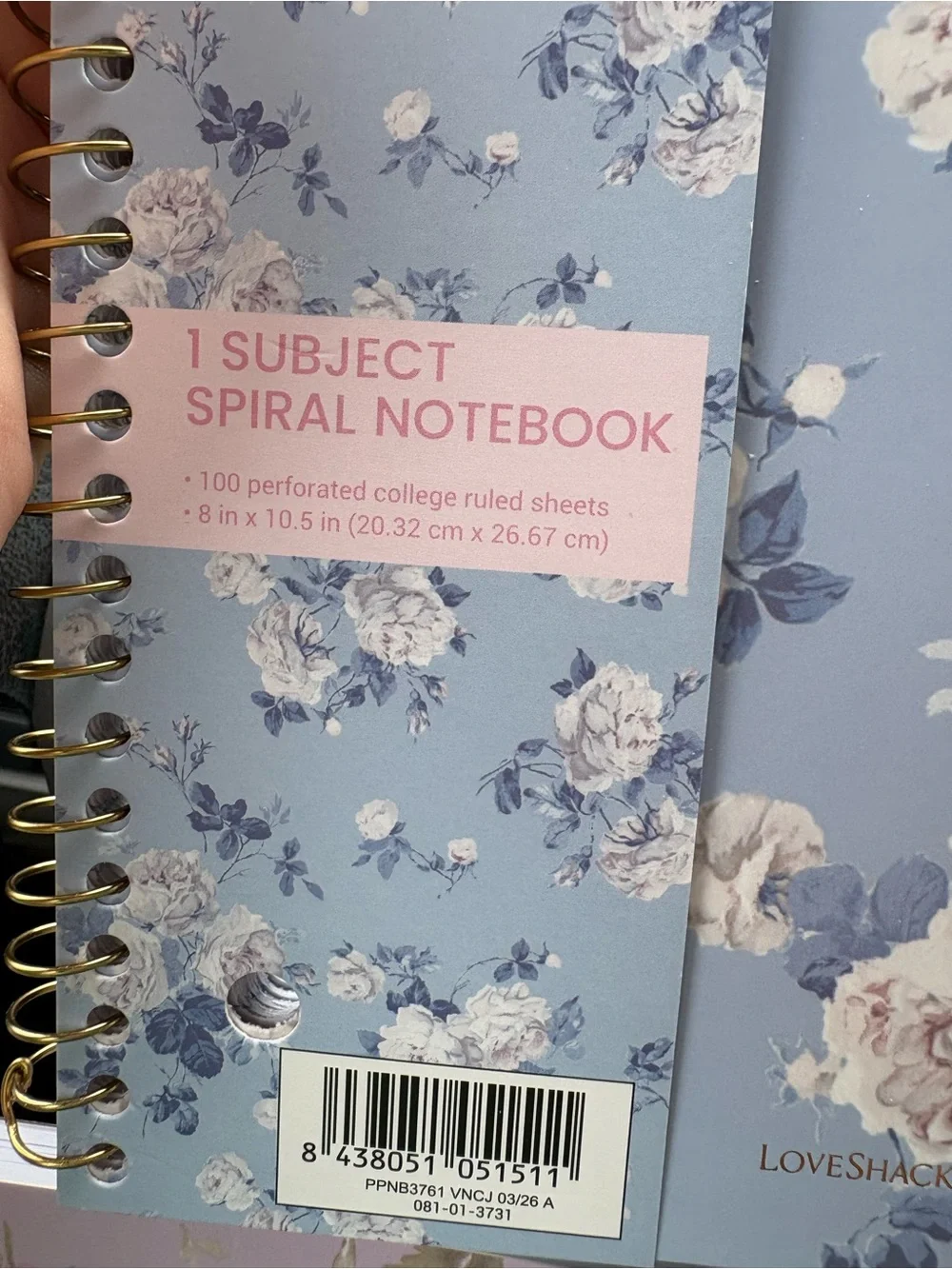 LoveShackFancy, Target notebook bundle, set,